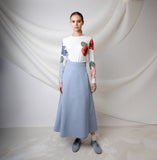 MUN-MNS4549 BLUE AMARA SKIRT