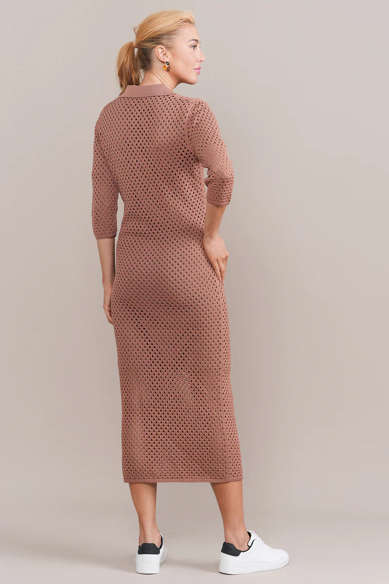 APP-24-558 MOCHA ANAYA DRESS