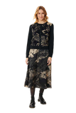 DRY-A345027 BLACK&BEIGE CARDIGAN