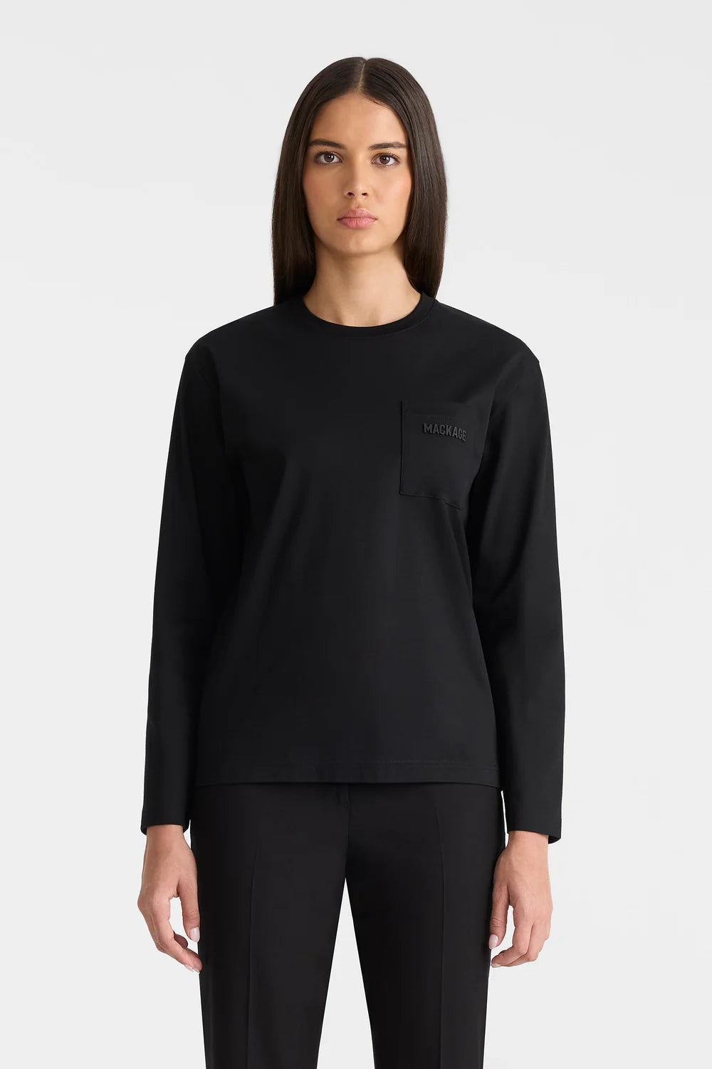 MKG-BAO BLACK POCKET T-SHIRT