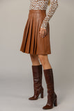 APP-F23-338 CARAMEL TRIBECA SKIRT