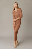 APP-24-558 MOCHA ANAYA DRESS