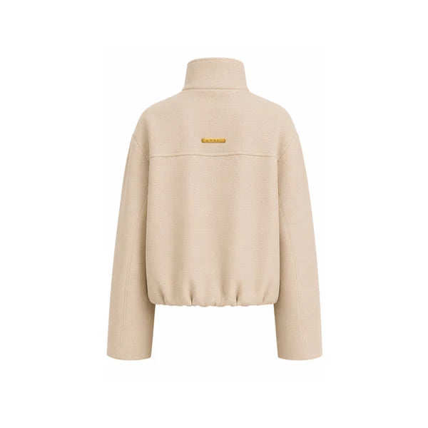 ARB-1026 OATMEAL OVERIZED JACKET