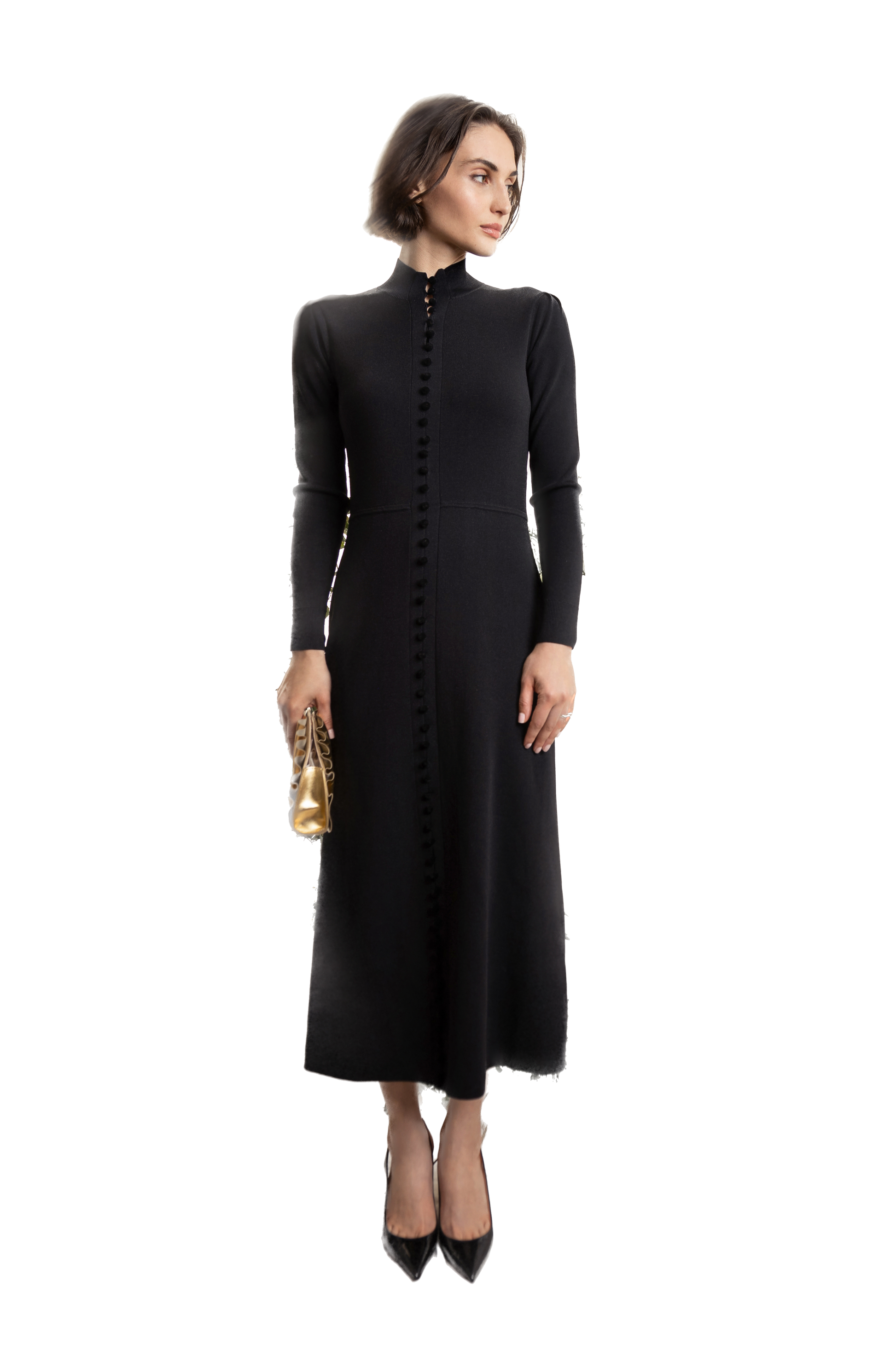 MUN-MN3146 BLACK DRESS