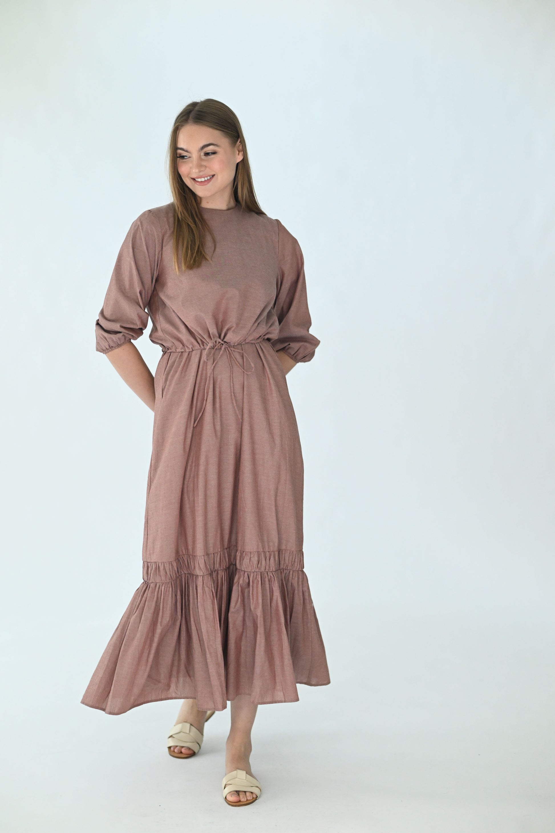 CO498R&CO499R ROSE DRESS+TOP