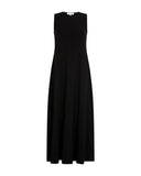 PAR-D435 BLACK CROP TOP&DRESS SET
