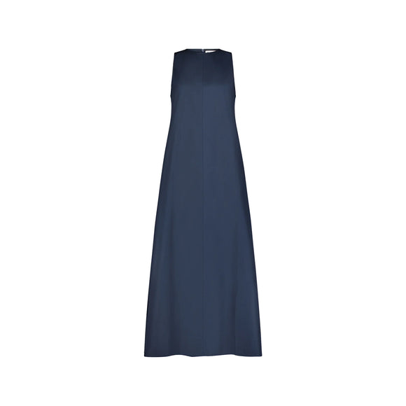 PAR-D457 NAVY SLEEVELESS DRESS