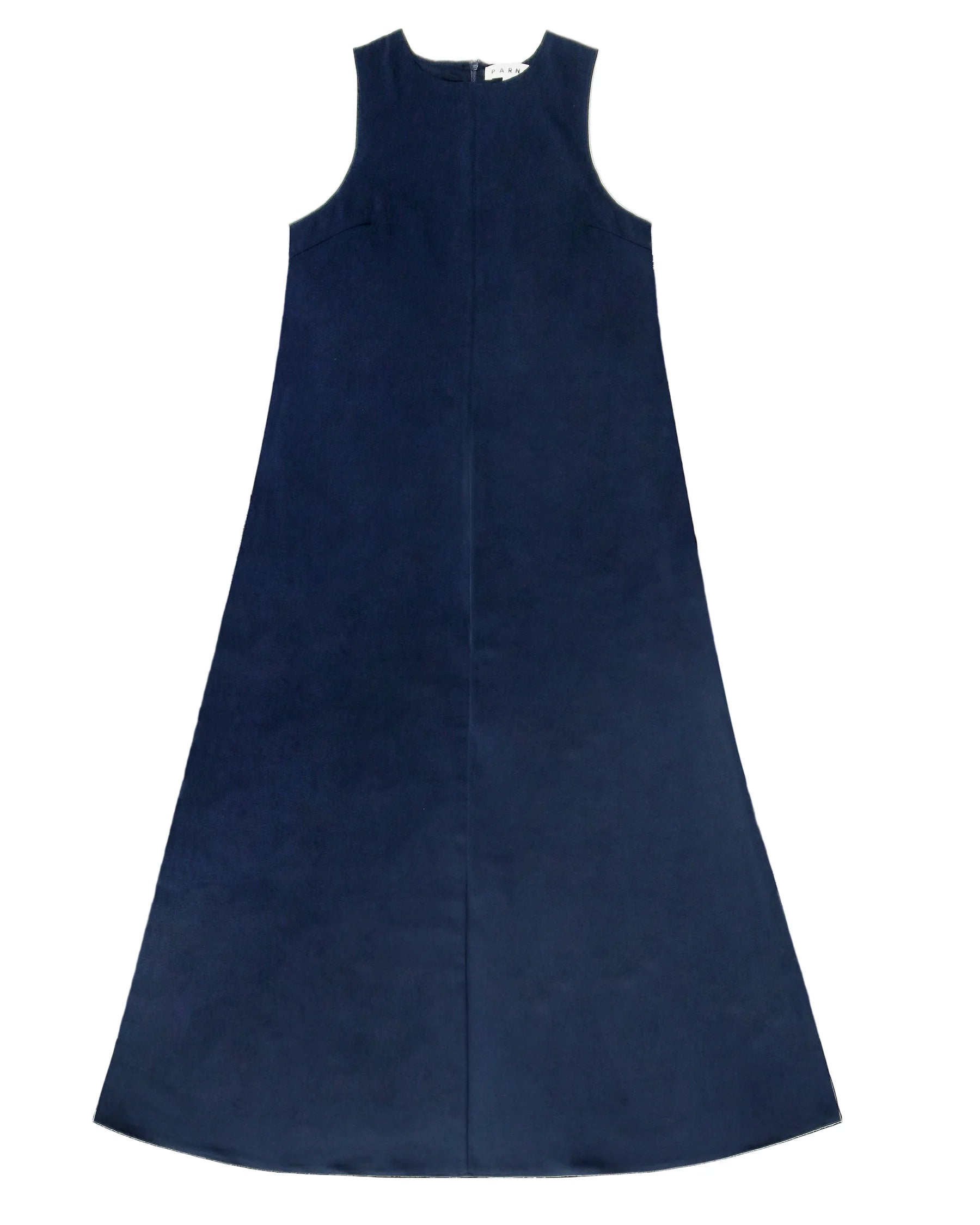PAR-D462 NAVY SLEEVELESS DRESS