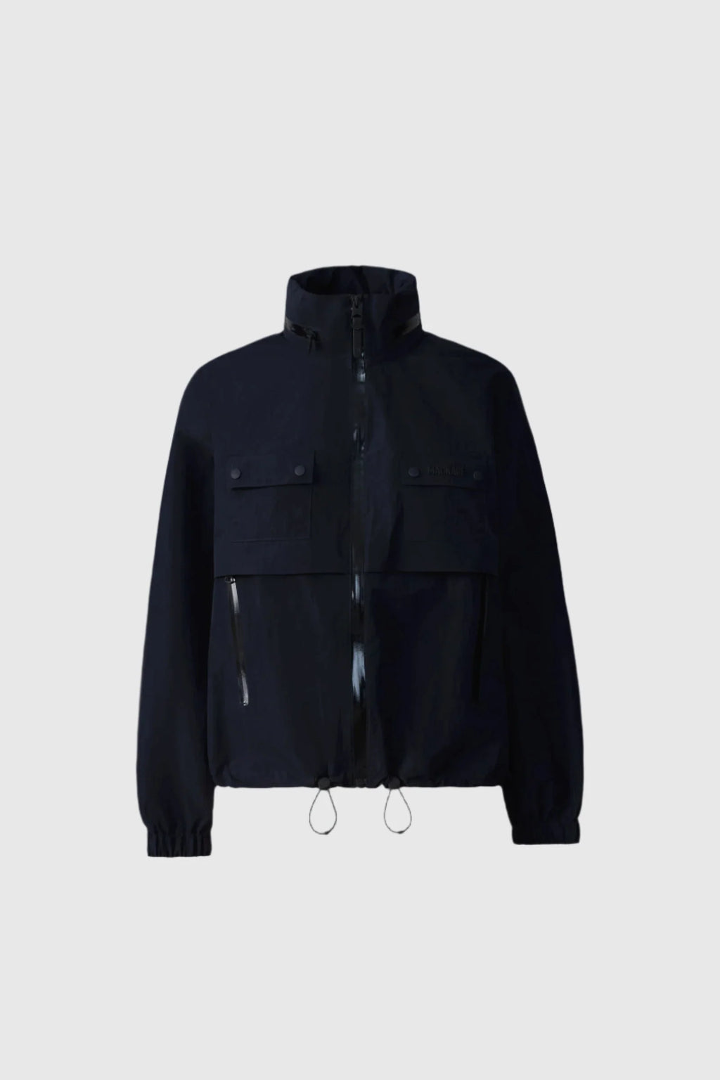 MKG-DEVORAH NAVY RAIN JACKET