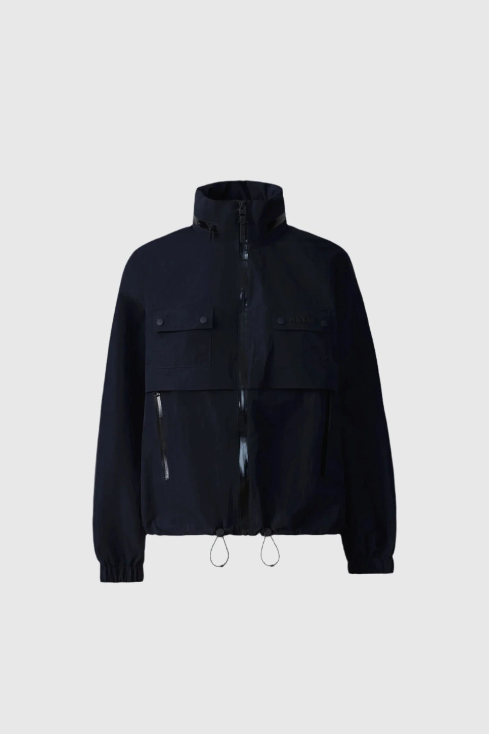 MKG-DEVORAH NAVY RAIN JACKET