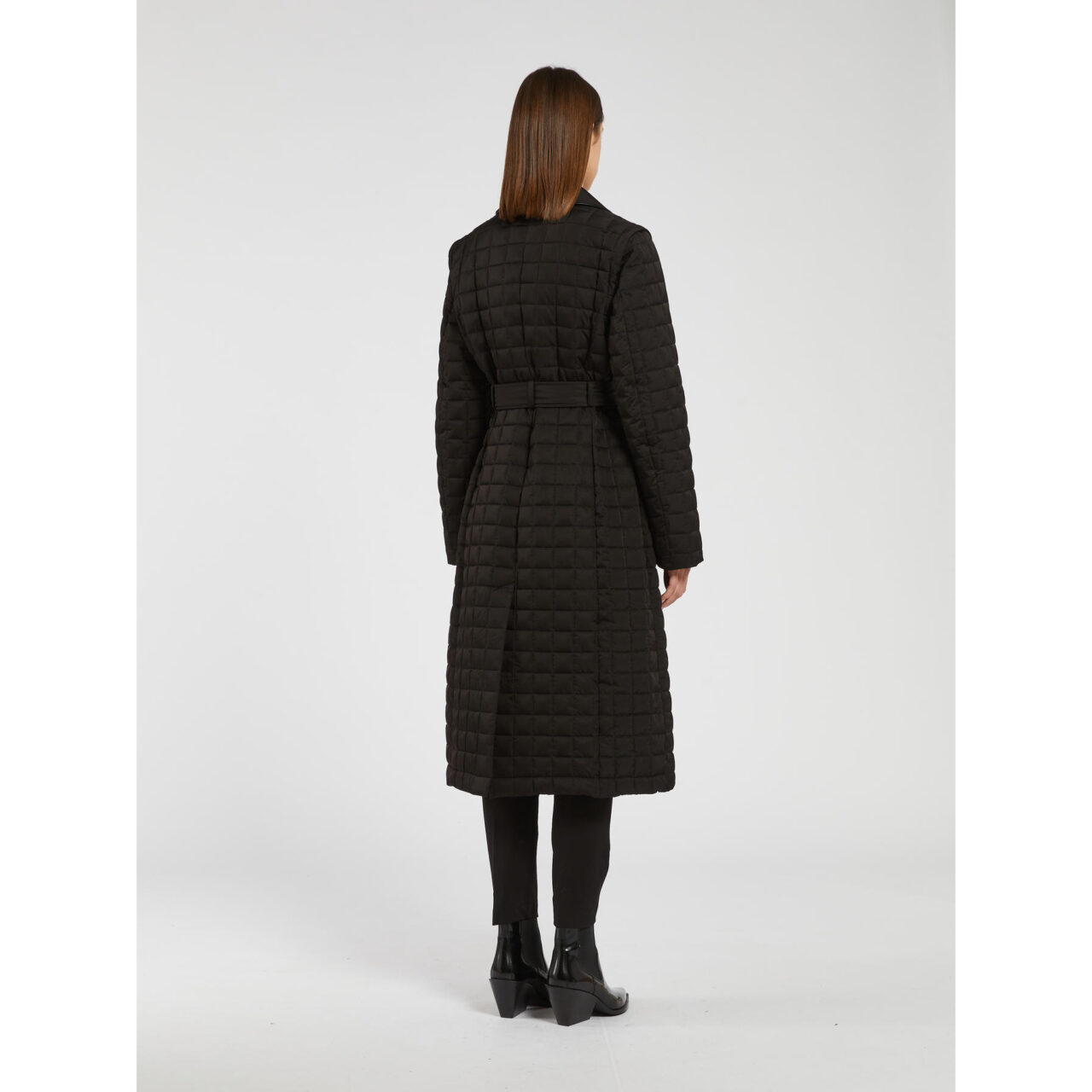MRL-24234960 ZOLLA BLK QUILTED JACKET