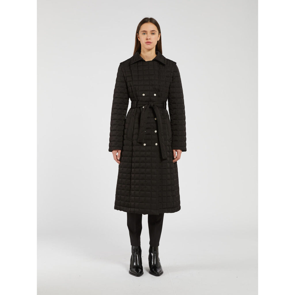 MRL-24234960 ZOLLA BLK QUILTED JACKET