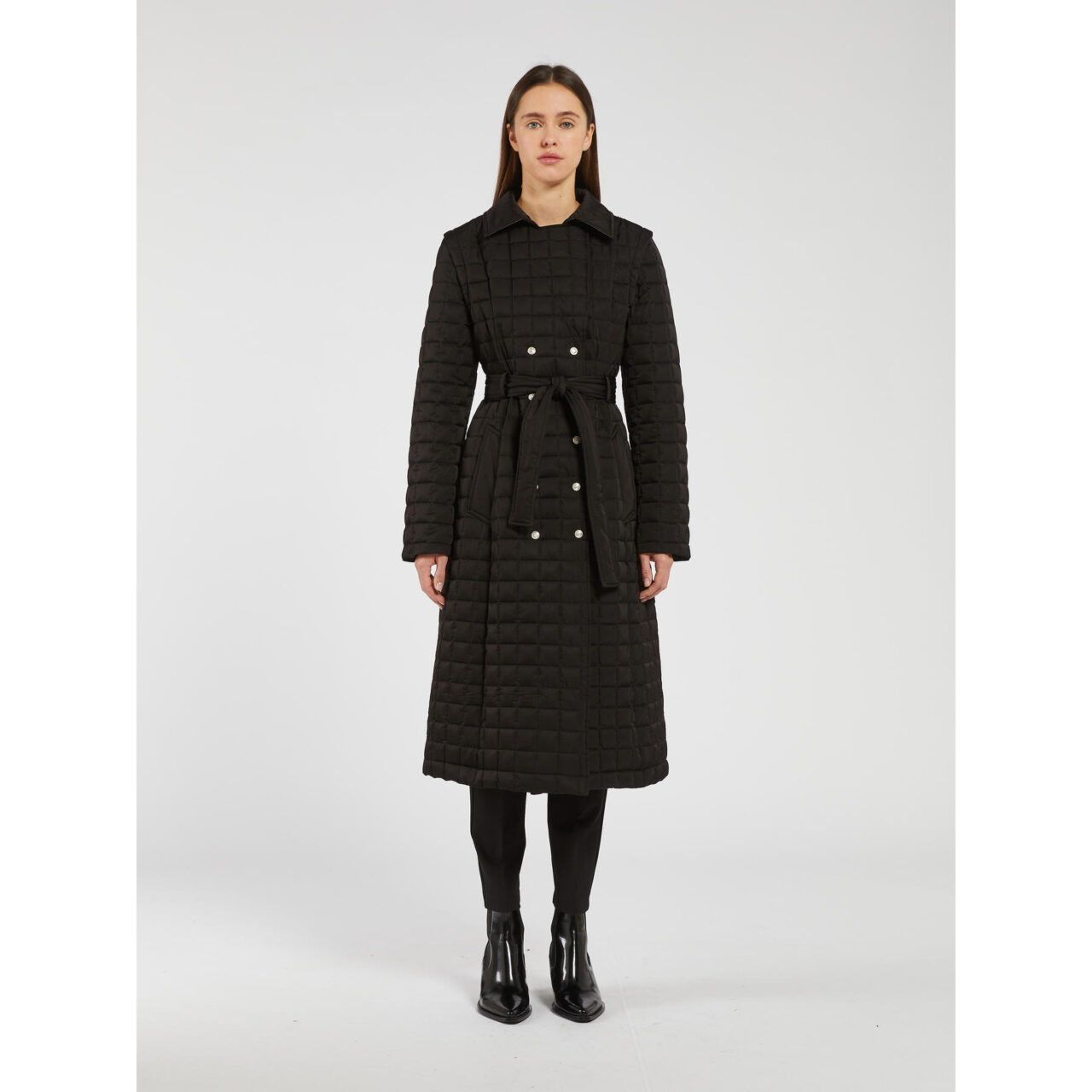MRL-24234960 ZOLLA BLK QUILTED JACKET