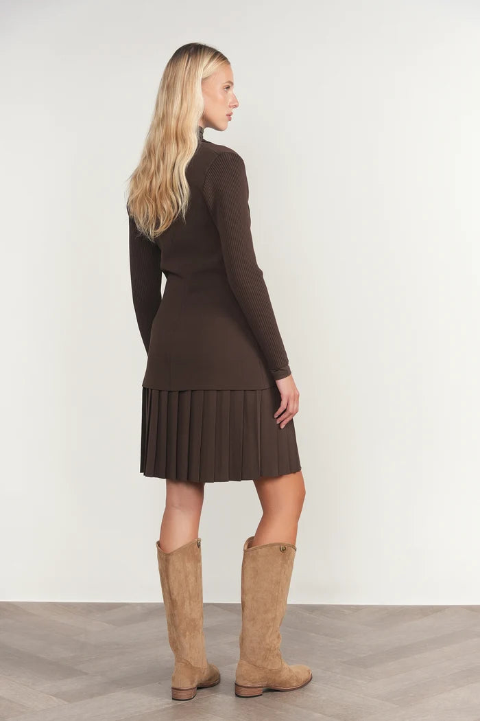 APP-F26-1218 FUDGE PLEATED SKIRT