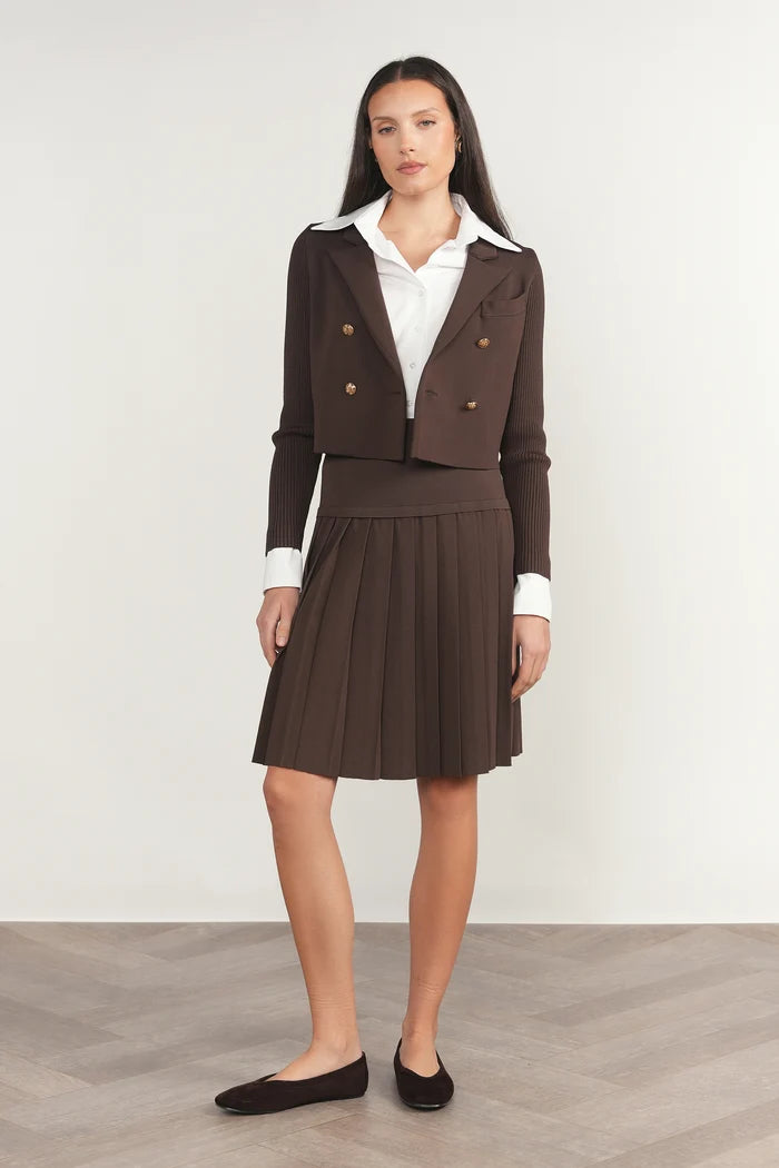 APP-F26-1218 FUDGE PLEATED SKIRT