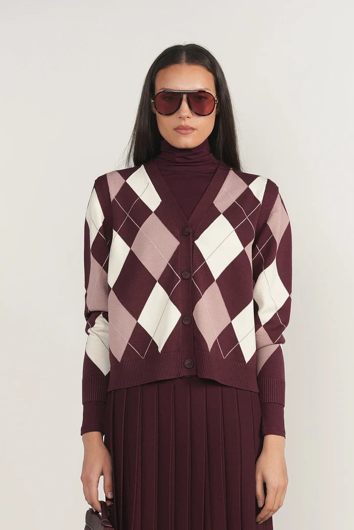 APP-F26-1262 BERRY ARGYLE RHINE CARDIGAN