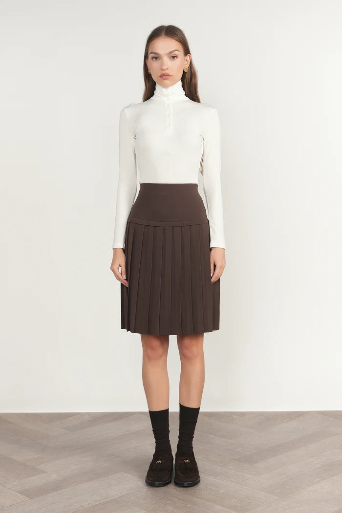 APP-F26-1218 FUDGE PLEATED SKIRT