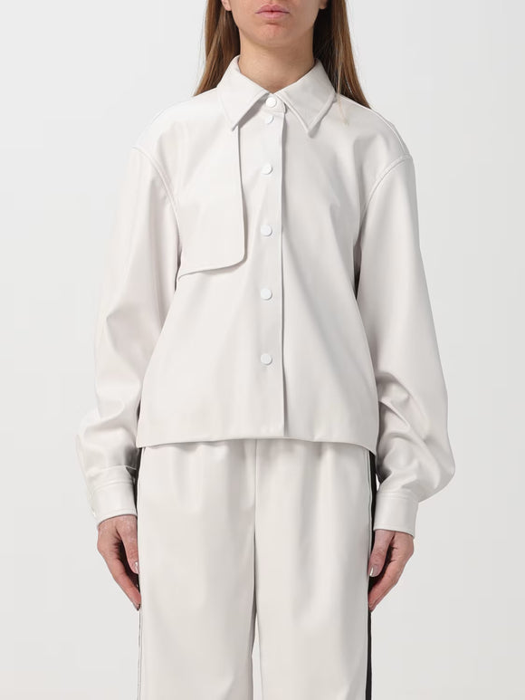TWS-241AP2202 WHITE COATED JACKET
