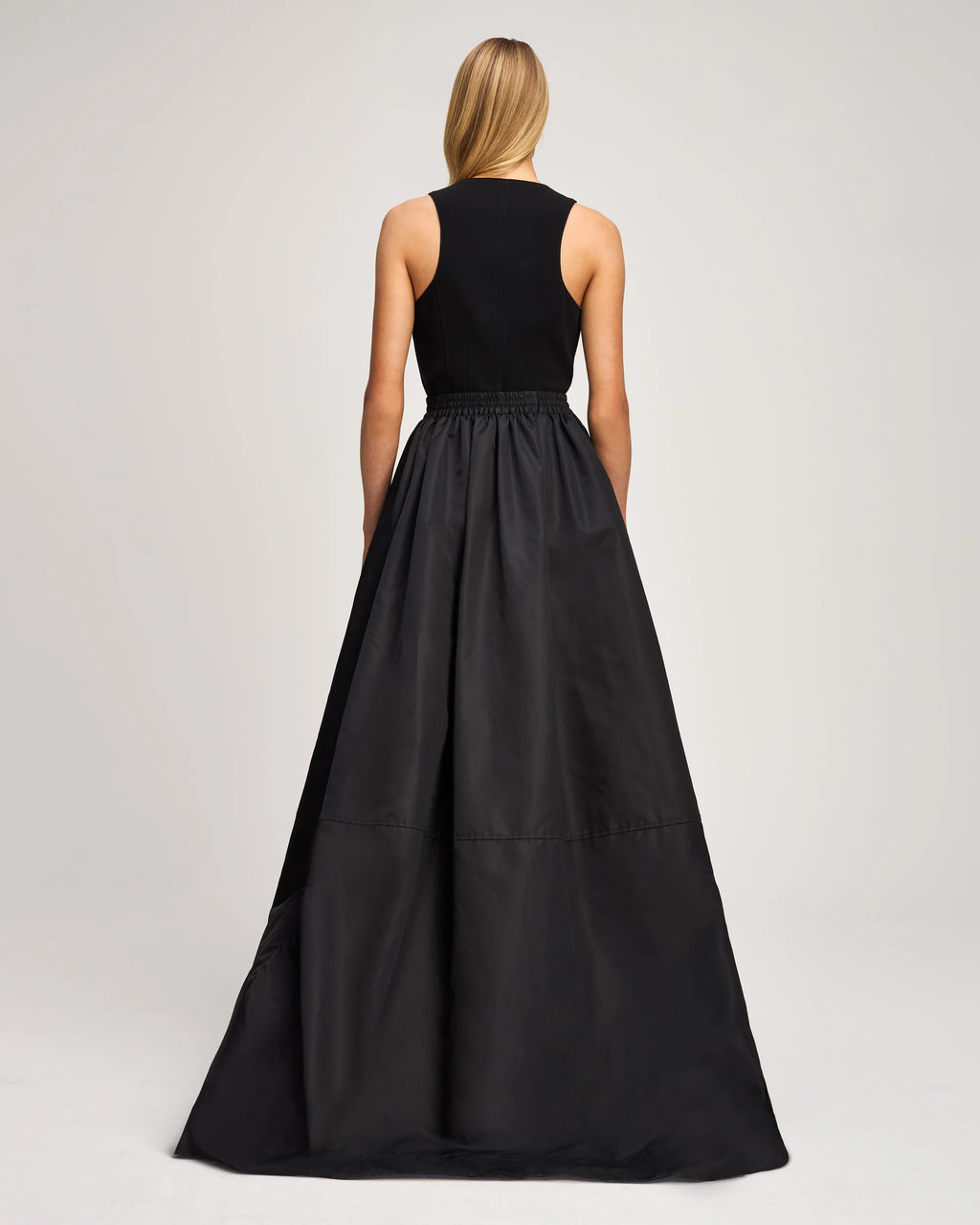CQS-ZS73410556Z BLACK SIRANI BALLGOWN SKIRT