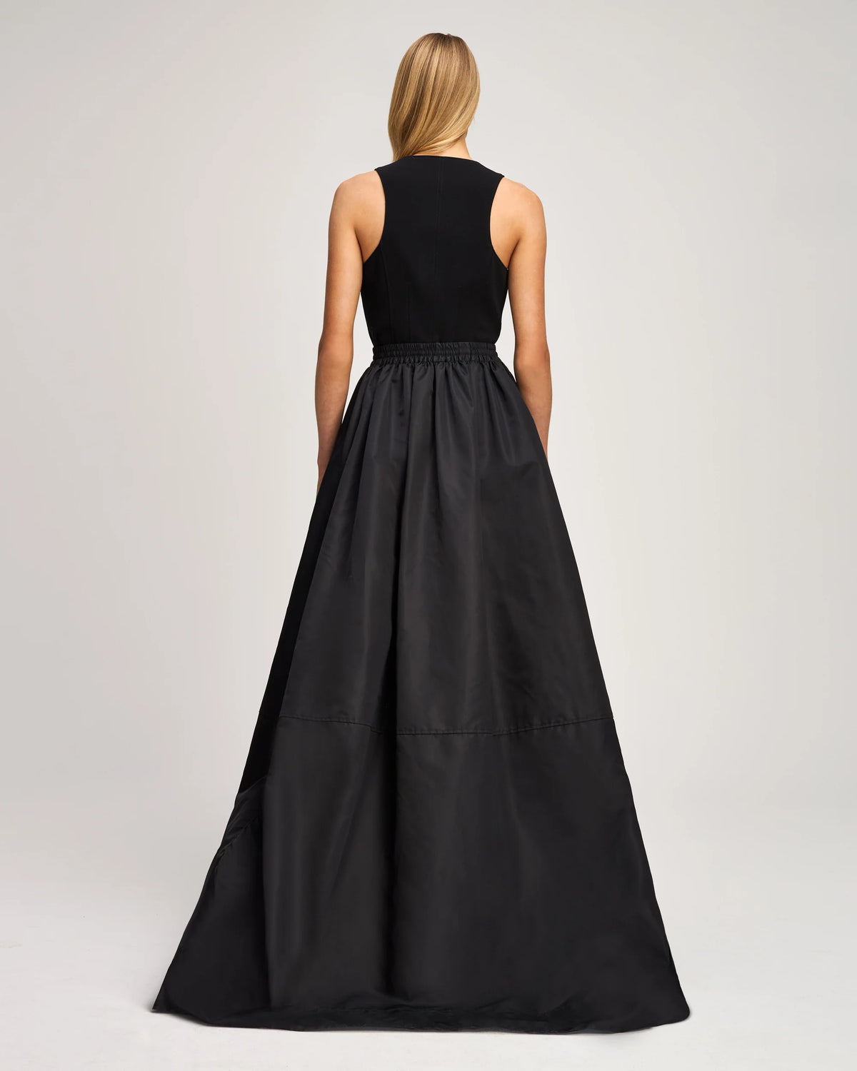 CQS-ZS73410556Z BLACK SIRANI BALLGOWN SKIRT