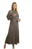 MUN-MN3136 OLIVE DRESS