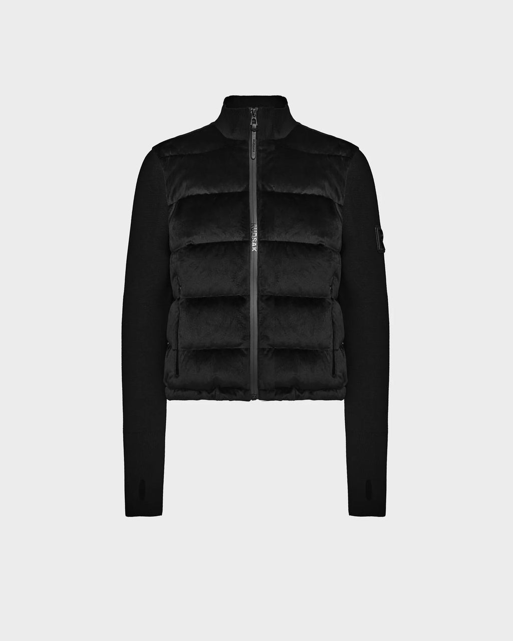 RUD-8124519 CAMILLE BLACK VELOUR JACKET