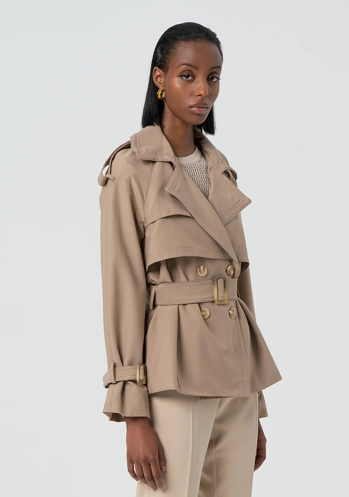 FCM-FR25SC7001W7 MUD TRENCH JACKET