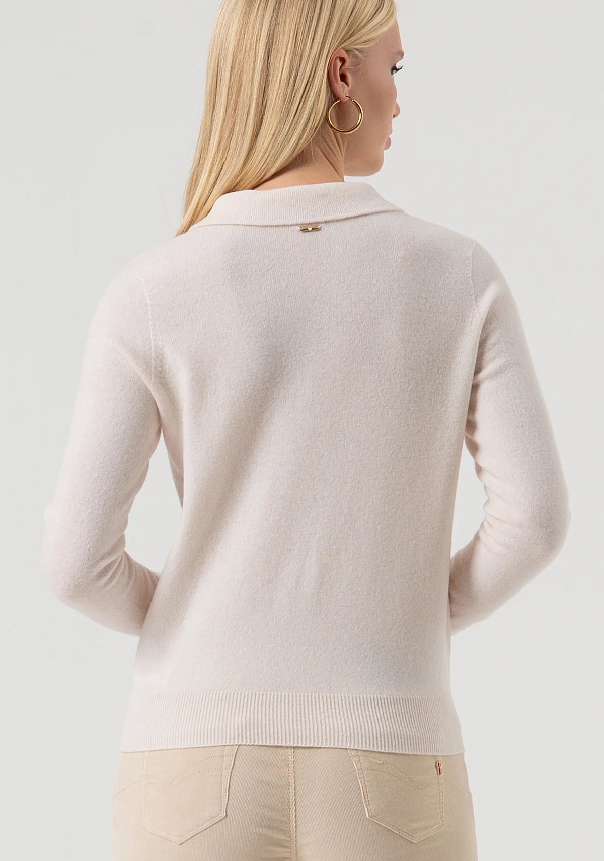 FCM-FR25WT7008K4 CREAM KNIT TOP