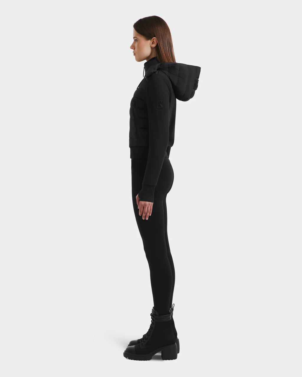 RUD-8125057 CASSA BLACK HOODED JACKET