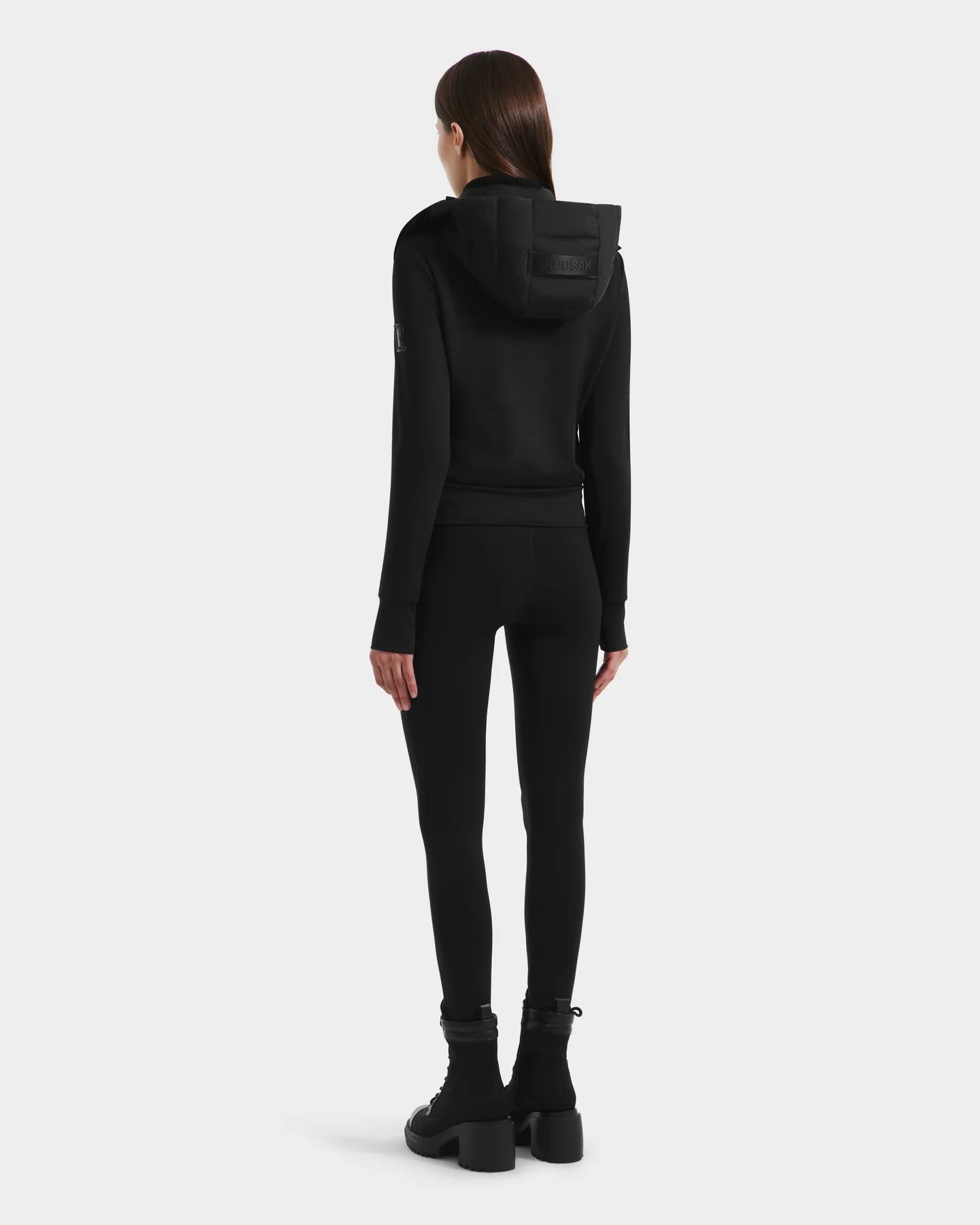 RUD-8125057 CASSA BLACK HOODED JACKET