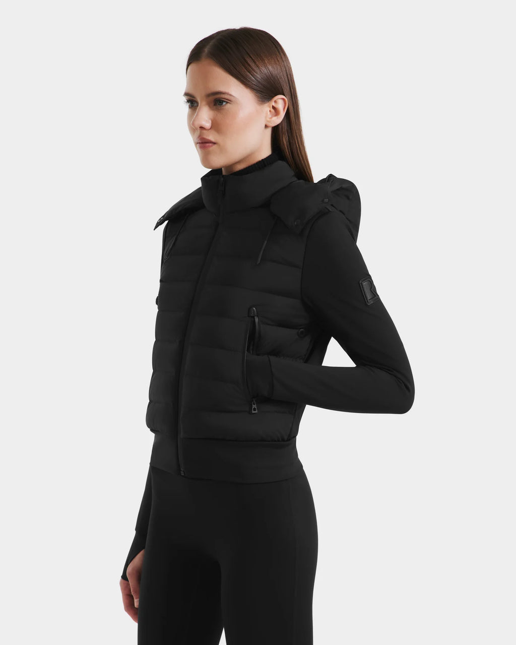 RUD-8125057 CASSA BLACK HOODED JACKET