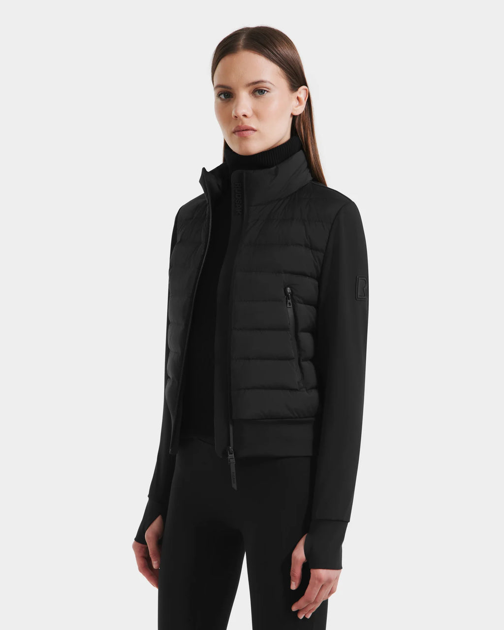 RUD-8125057 CASSA BLACK HOODED JACKET