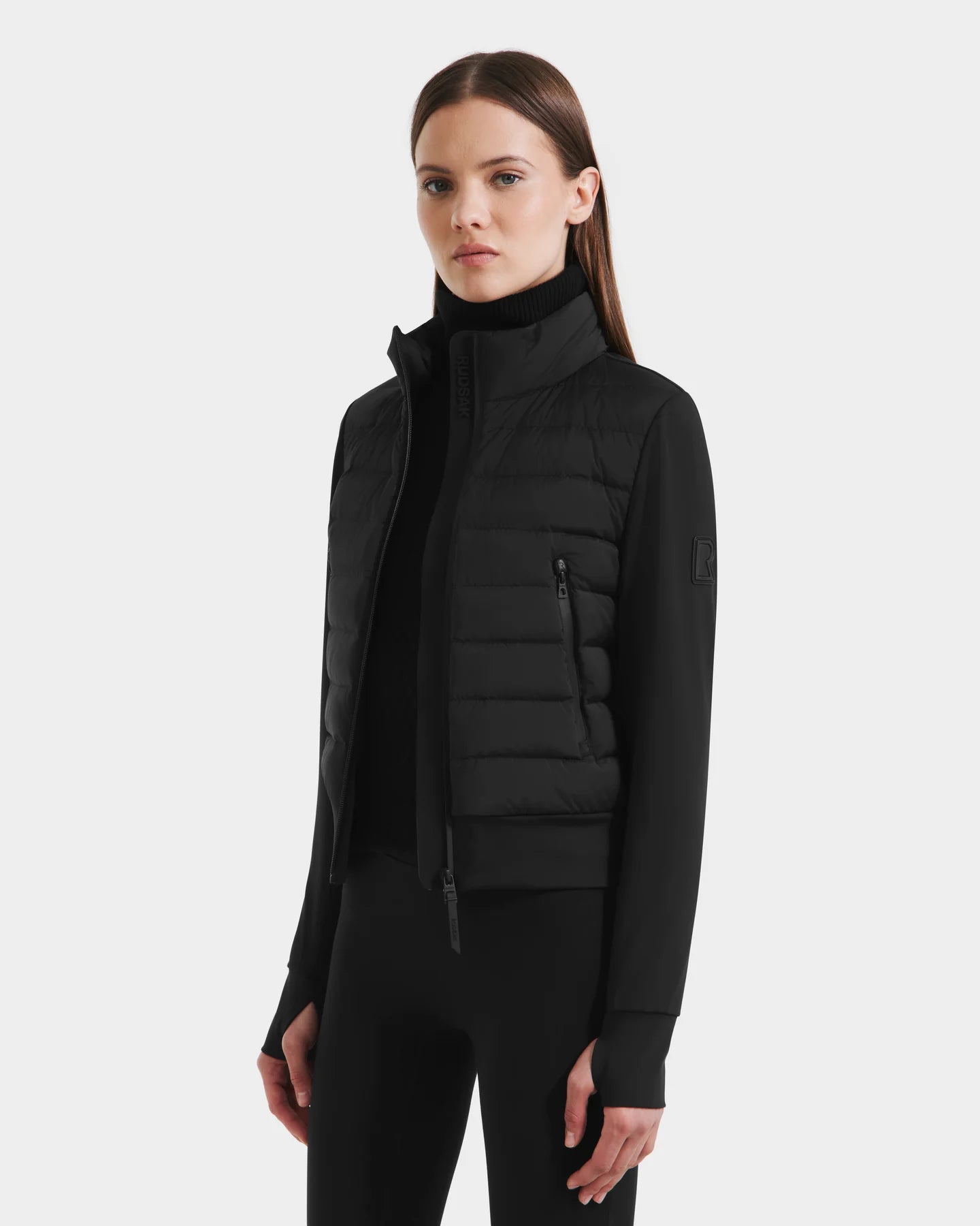 RUD-8125057 CASSA BLACK HOODED JACKET