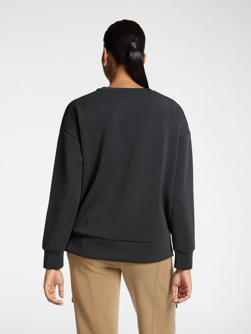 ELM-G878Z000531 BLACK MONOGRAM SWEATHIRT