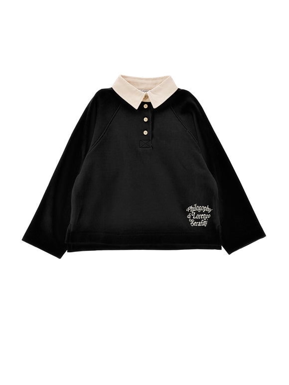 PHK-I9E601 BLACK POLO SHIRT