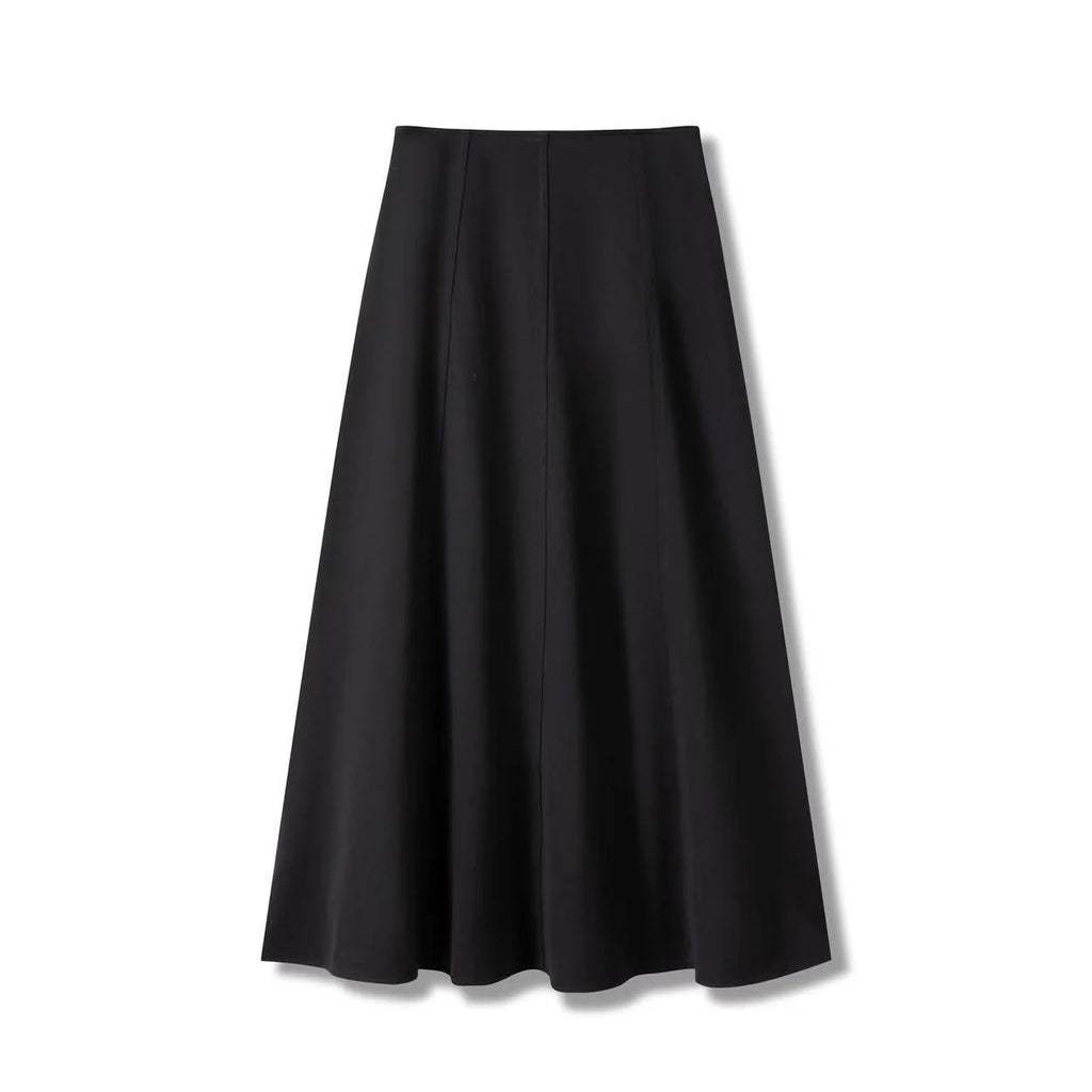INO-M2-1638 AW26 BLACK PANEL SKIRT