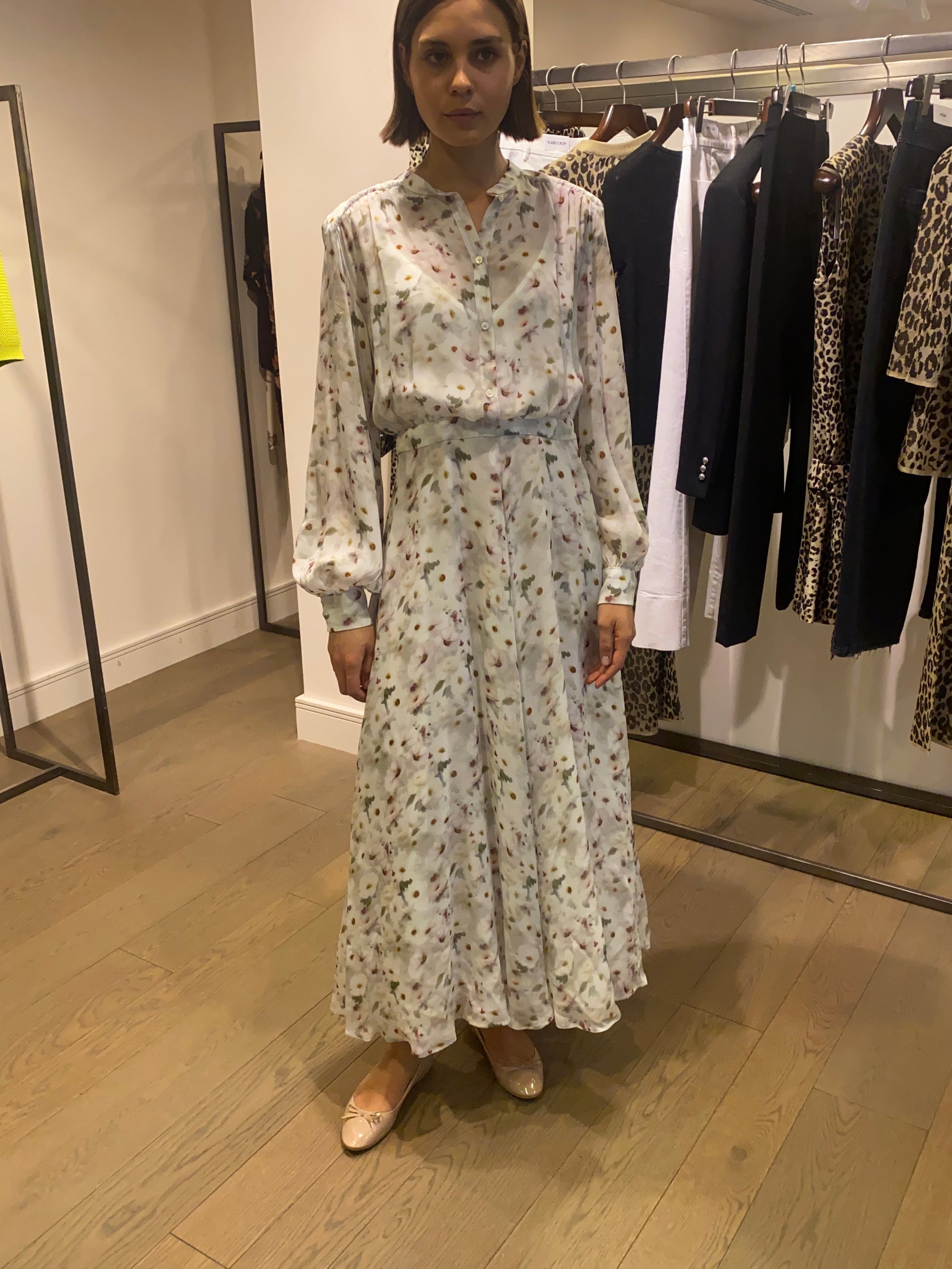 MRL-213221151 MLLMASTRO POWDER ROSES DRESS