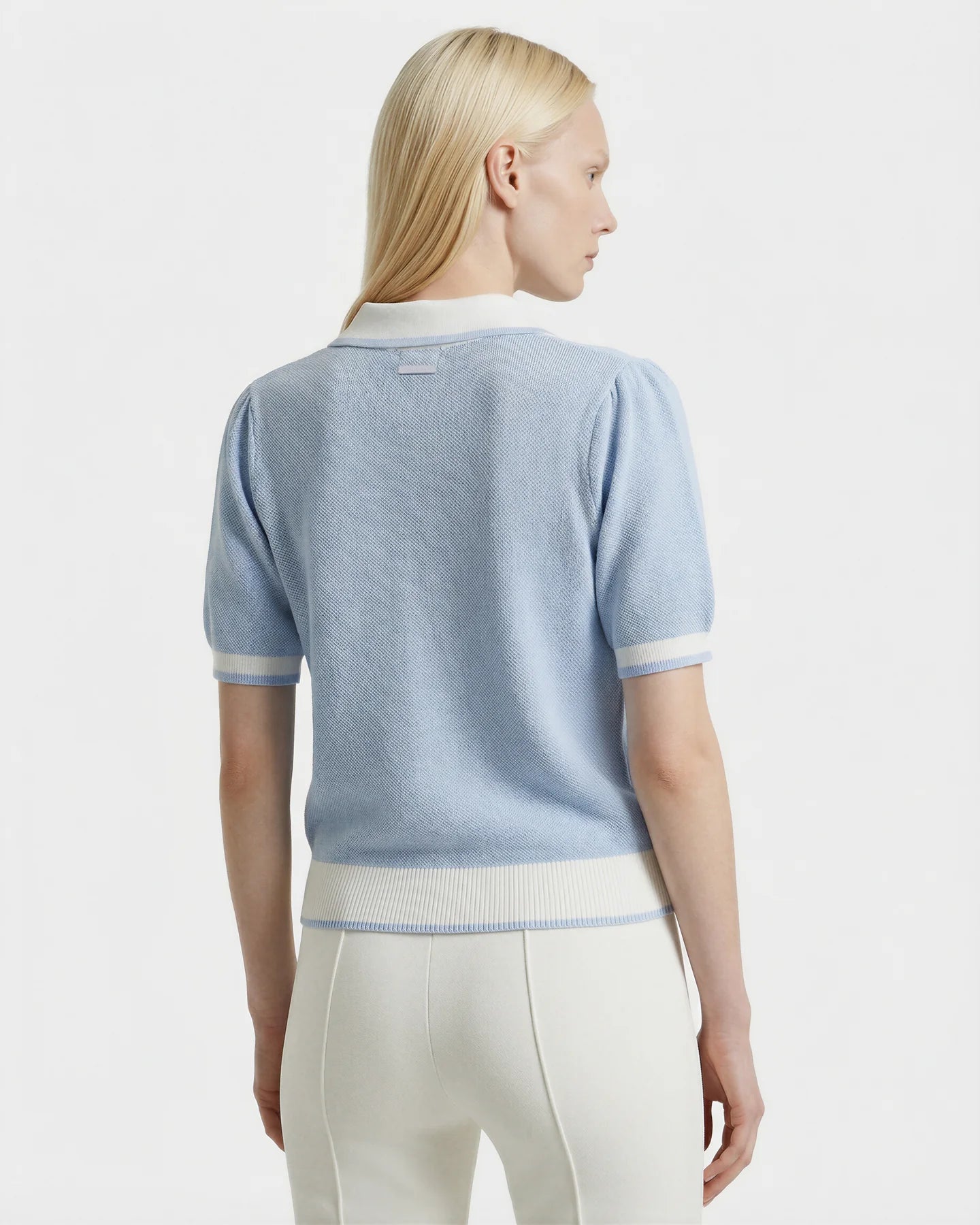 RUD-8526012 IRI BLUE&WHITE POLO HIRT