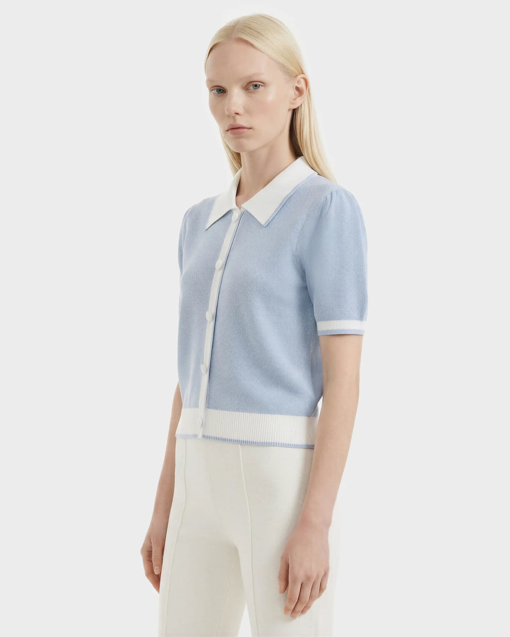 RUD-8526012 IRI BLUE&WHITE POLO HIRT