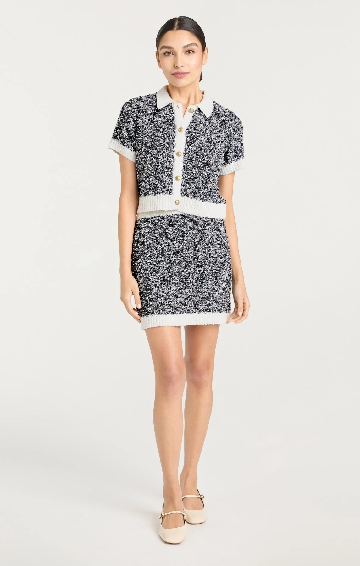 CQS-ZK932A8185Z NAVY&IVORY TOP