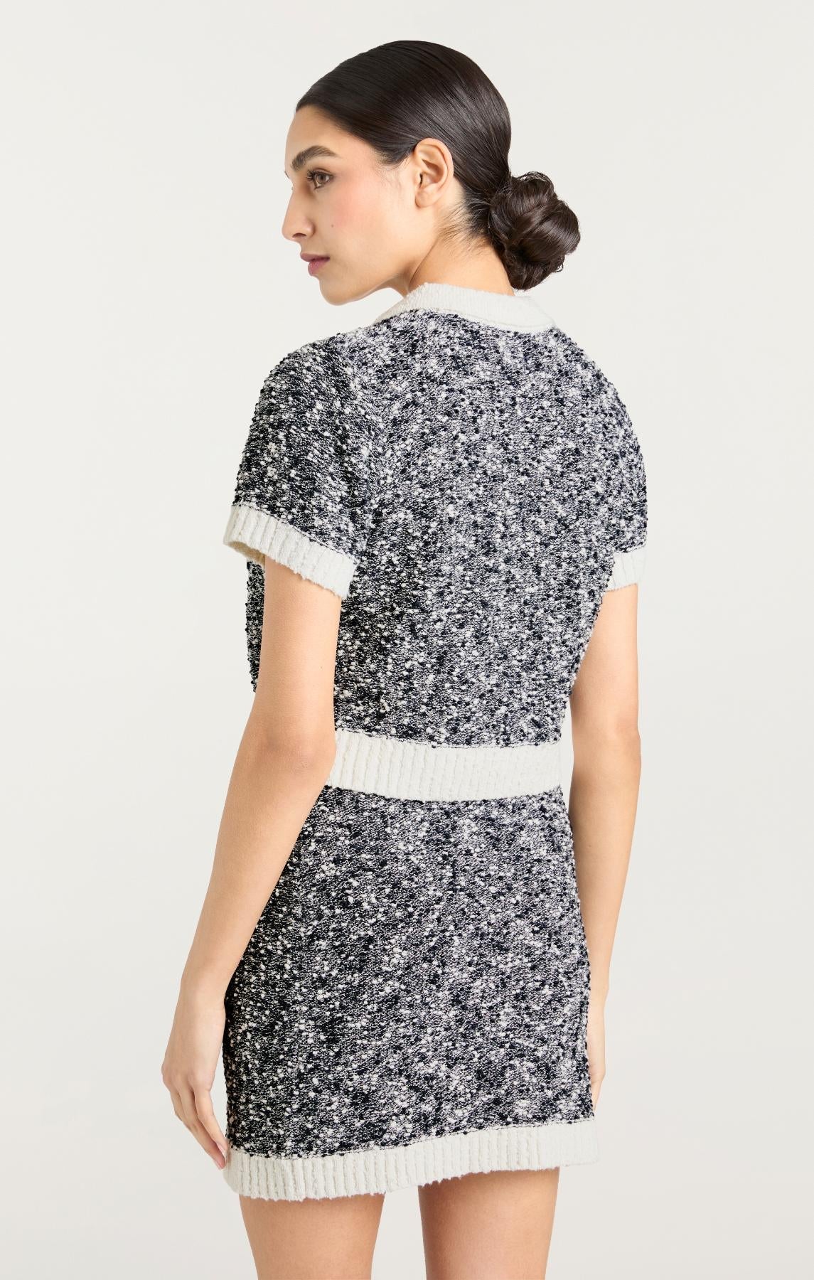 CQS-ZK932A8185Z NAVY&IVORY TOP