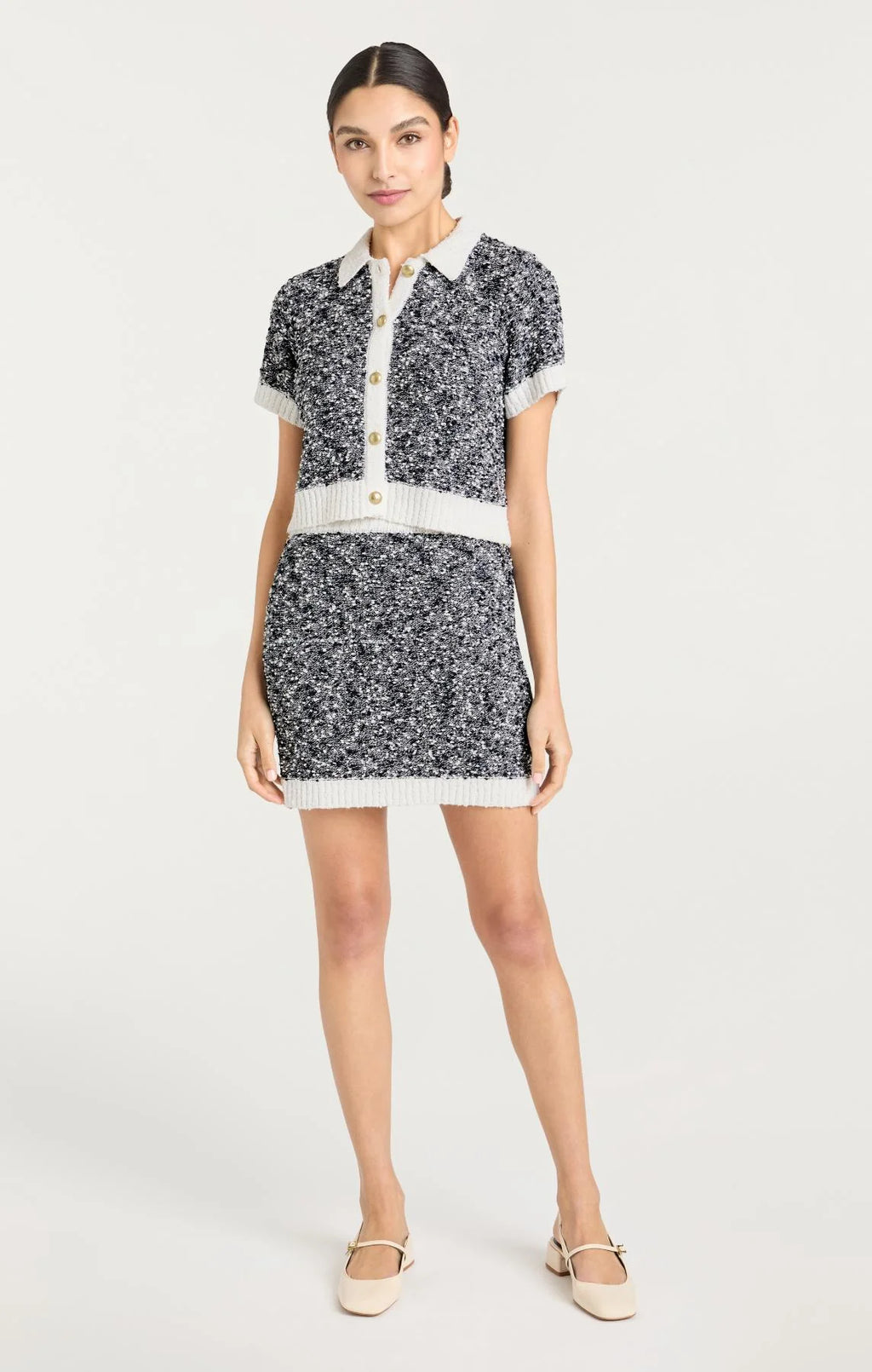 CQS-ZK932A8185Z NAVY&IVORY TOP