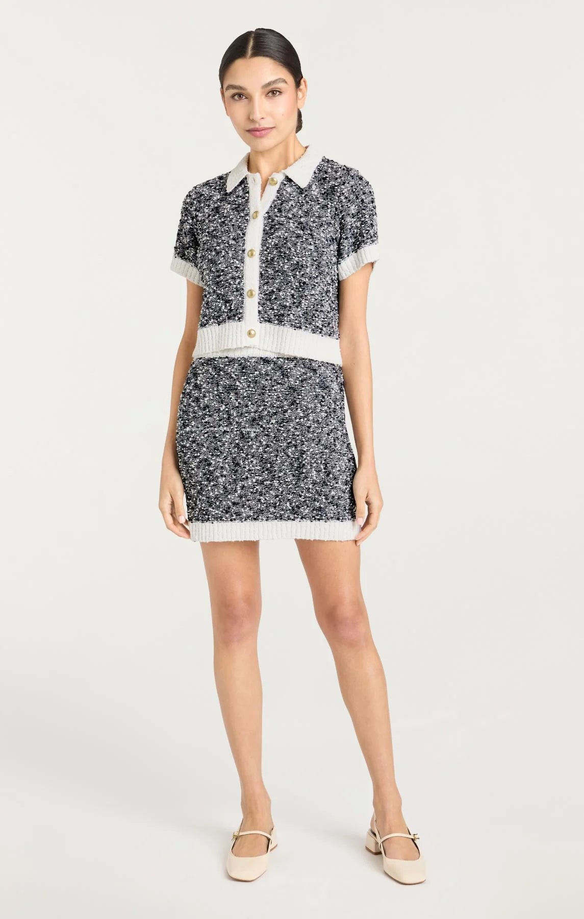 CQS-ZK932A8185Z NAVY&IVORY TOP