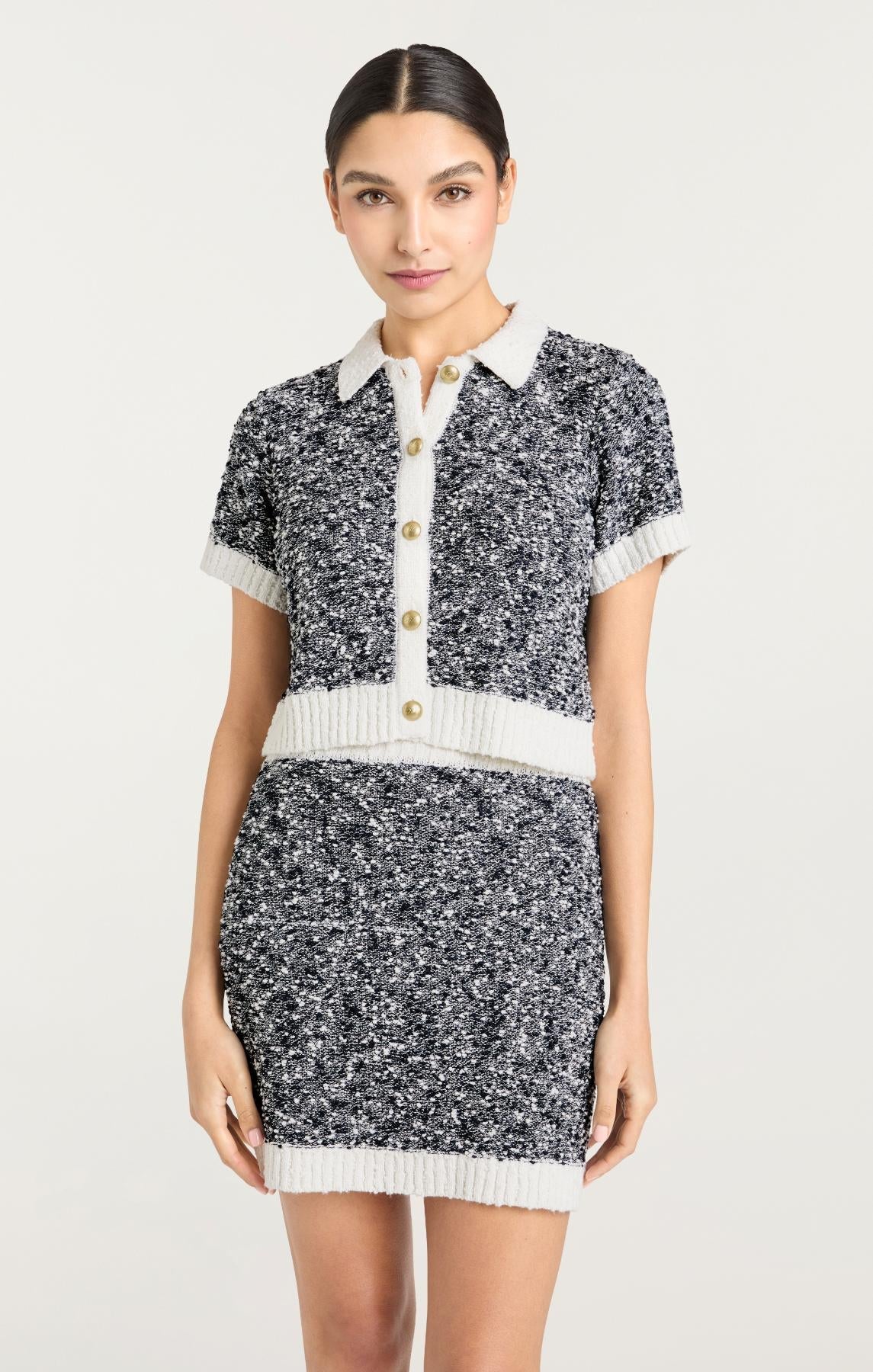 CQS-ZK932A8185Z NAVY&IVORY TOP