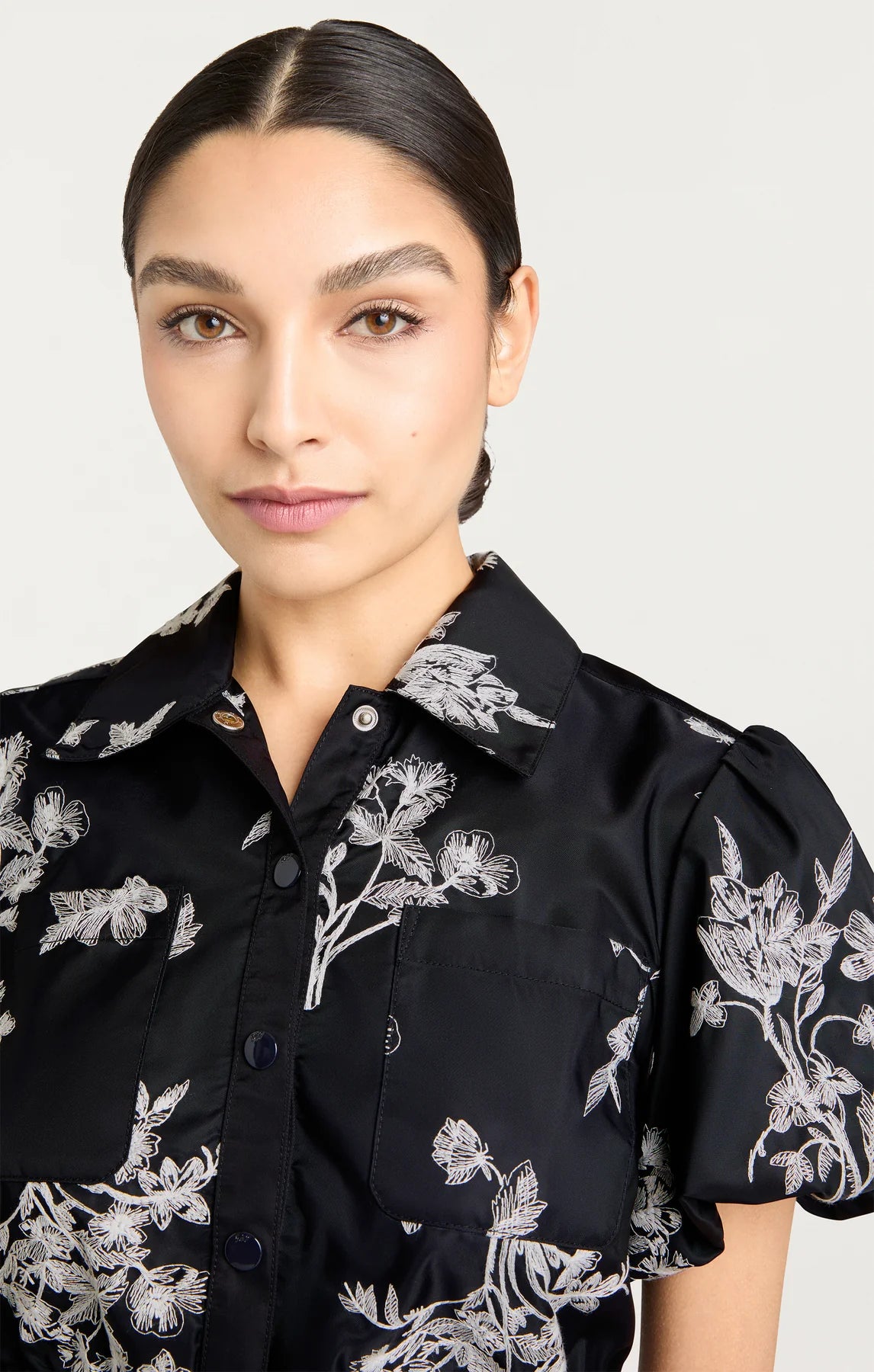 CQS-ZJ86210555Z BLACK&IVORY PRINT TOP