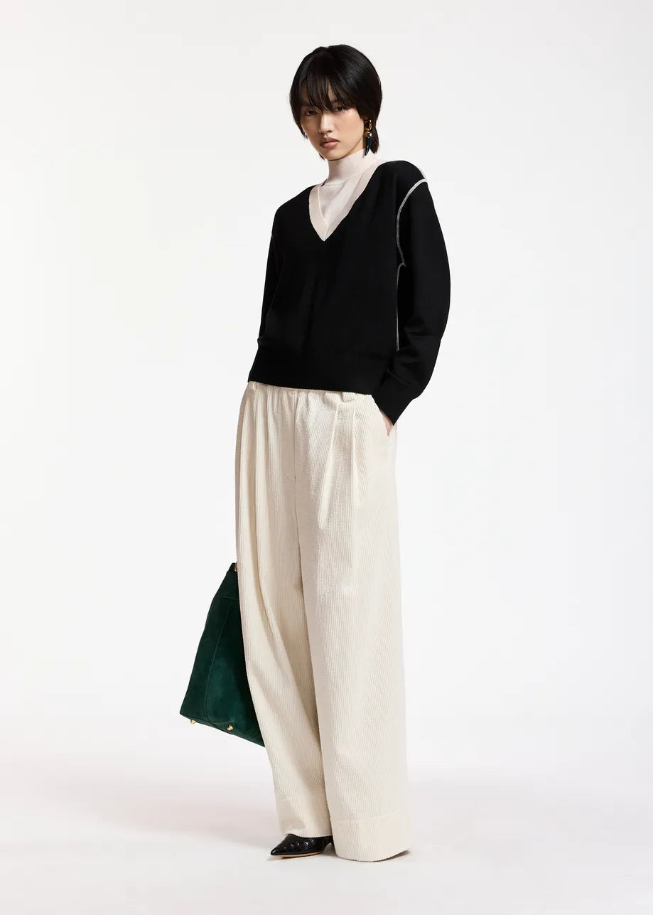ESA-KOLI BLACK COMBO TURTLENECK