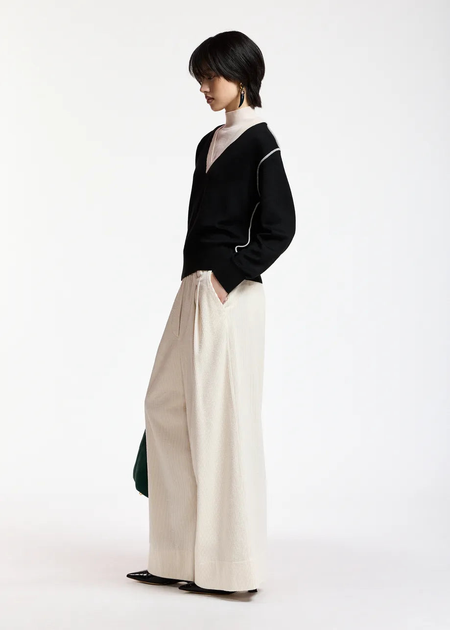 ESA-KOLI BLACK COMBO TURTLENECK