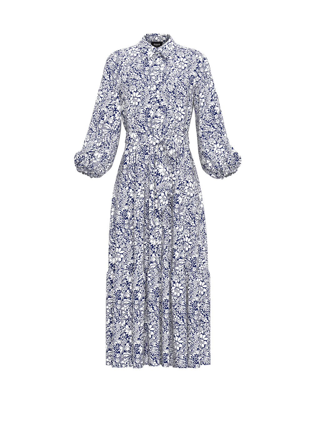 Emme Limone blue print dress