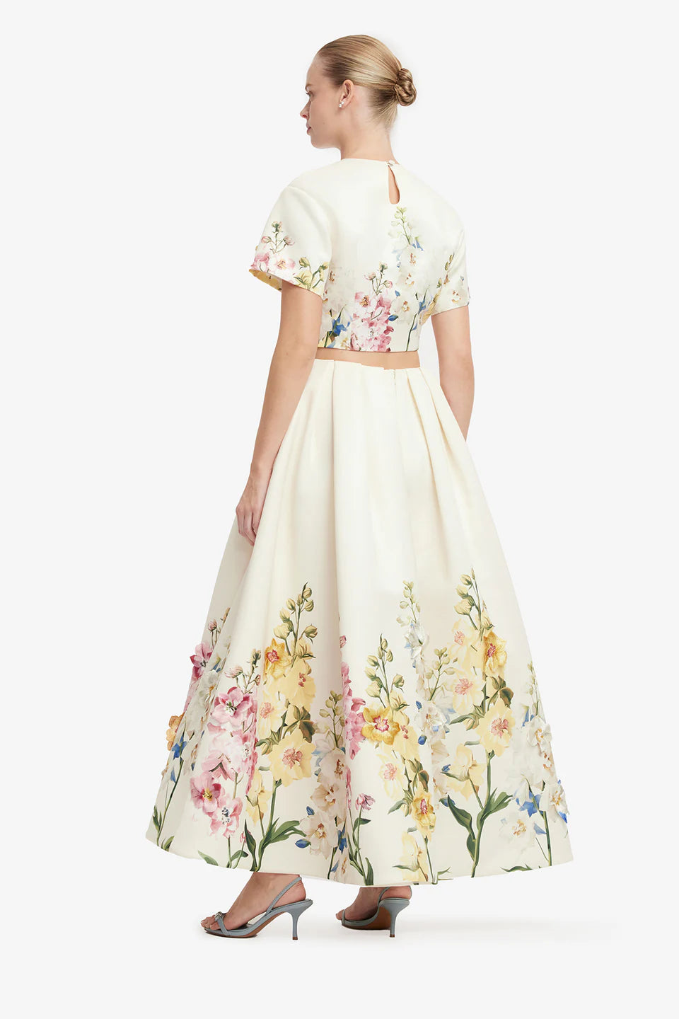 LEO-LLFW26032 VICTORIA CREAM PUFF SKIRT