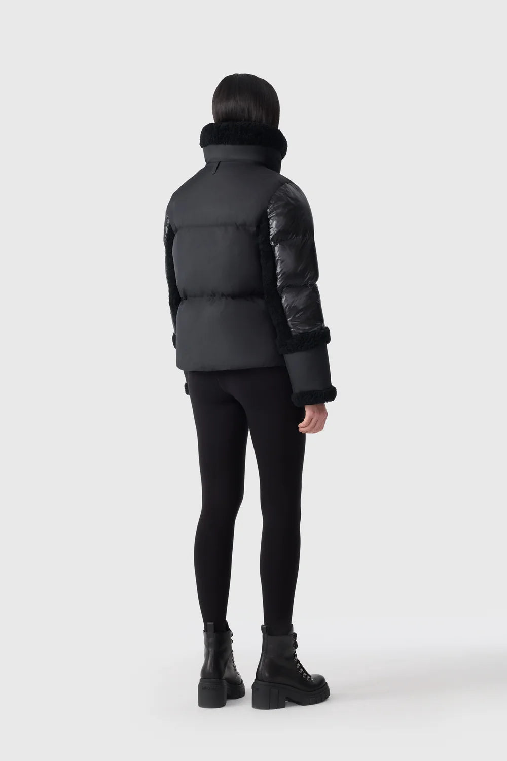 MKG-LYDANA CONTRAST MATERIAL COAT